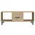 Produktbild 5 för Soffbord sonoma-ek 102x50x40 cm konstruerat trä
