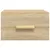 Produktbild 5 för Väggmonterade sängbord 2 st sonoma-ek 35x35x20 cm