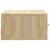 Produktbild 8 för Väggmonterade sängbord 2 st sonoma-ek 35x35x20 cm