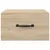 Produktbild 5 för Väggmonterade sängbord 2 st sonoma-ek 35x35x20 cm  