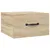 Produktbild 6 för Väggmonterade sängbord 2 st sonoma-ek 35x35x20 cm  