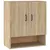 Produktbild 2 för Väggskåp sonoma-ek 60x31x70 cm konstruerat trä