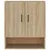 Produktbild 5 för Väggskåp sonoma-ek 60x31x70 cm konstruerat trä