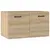 Produktbild 2 för Väggskåp sonoma-ek 60x36,5x35 cm konstruerat trä