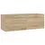 Produktbild 2 för Väggskåp sonoma-ek 100x36,5x35 cm konstruerat trä
