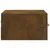 Produktbild 8 för Väggmonterat sängbord 2 st rökfärgad ek 35x35x20 cm