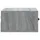 Väggmonterade sängbord grå sonoma 35x35x20 cm  