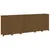 Produktbild 2 för Skänk honungsbrun 230x35x80 cm massiv furu