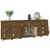 Produktbild 4 för Skänk honungsbrun 230x35x80 cm massiv furu