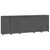 Produktbild 2 för Skåp grå 230x35x80cm massiv furu