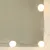 Produktbild 4 för Sminkbord med spegel LED svart konstruerat trä