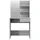 Sminkbord set grå sonoma 74,5x40x141 cm