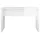 Sminkbord set vit högglans 86,5x35x136 cm