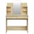Produktbild 6 för Sminkbord set sonoma 96x40x142 cm
