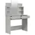 Produktbild 5 för Sminkbord set betonggrå 96x40x142 cm
