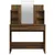 Produktbild 6 för Sminkbord set brun ek 96x40x142 cm