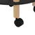 Produktbild 6 för Vagn med 3hyllplan svart 38x38x82cm konstruerat trä&massiv furu