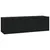 Produktbild 4 för Väggmonterade tv-bänkar 4 st svart 100x30x30 cm