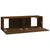 Produktbild 7 för Väggmonterade tv-bänkar 4 st brun ek 100x30x30 cm