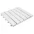 Produktbild 2 för Trall 30 st vit 30x30 cm massivt akaciaträ