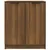 Produktbild 4 för Skänkar 2 st brun ek 60x30x70 cm konstruerat trä