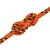 Produktbild 5 för Båtlina orange 5 mm 100 m polypropen