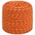 Produktbild 2 för Båtlina orange 6 mm 250 m polypropylen