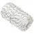 Produktbild 2 för Båtlina flätad vit 2 mm x 100 m polyester	
