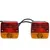 Produktbild 3 för Släpvagnsbelysning 2st röd 10,5x7,5x10cm 12V klassisk glödlampa
