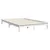Produktbild 4 för Sängram vit 160x200 cm massiv furu