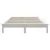 Produktbild 5 för Sängram vit 160x200 cm massiv furu