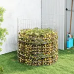 Kompost Ø100x100 cm galvaniserat stål