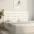 Produktbild 3 för Sänggavel vit 120x3x80 cm massiv furu