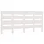 Produktbild 2 för Sänggavel vit 140x3x80 cm massiv furu