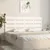 Produktbild 3 för Sänggavel vit 150x3x80 cm massiv furu