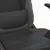 Produktbild 9 för Gamingstol med massage och fotstöd svart och grå konstläder