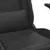 Produktbild 9 för Gamingstol med massage och fotstöd svart konstläder