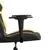 Produktbild 10 för Gamingstol med massage svart och guld konstläder