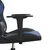 Produktbild 12 för Gamingstol med massage svart och blå konstläder