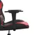 Produktbild 12 för Gamingstol med massage svart och röd konstläder