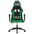 Produktbild 3 för Gamingstol med massage svart och grön konstläder