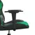 Produktbild 12 för Gamingstol med massage svart och grön konstläder