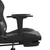 Produktbild 11 för Gamingstol med massage och fotstöd svart och grå konstläder