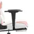 Produktbild 11 för Gamingstol med massage och fotstöd vit och rosa konstläder