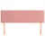 Produktbild 3 för Huvudgavlar 2 st rosa 72x5x78/88 cm sammet