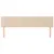 Produktbild 3 för Huvudgavlar 2 st cappuccino 80x5x78/88 cm konstläder