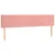 Produktbild 2 för Huvudgavlar 2 st rosa 90x5x78/88 cm sammet