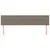 Produktbild 3 för Huvudgavlar 2 st taupe 100 x 5 x 78/88 cm tyg