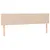 Produktbild 2 för Huvudgavlar 2 st cappuccino 100x5x78/88 cm konstläder