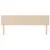 Produktbild 3 för Huvudgavlar 2 st cappuccino 100x5x78/88 cm konstläder
